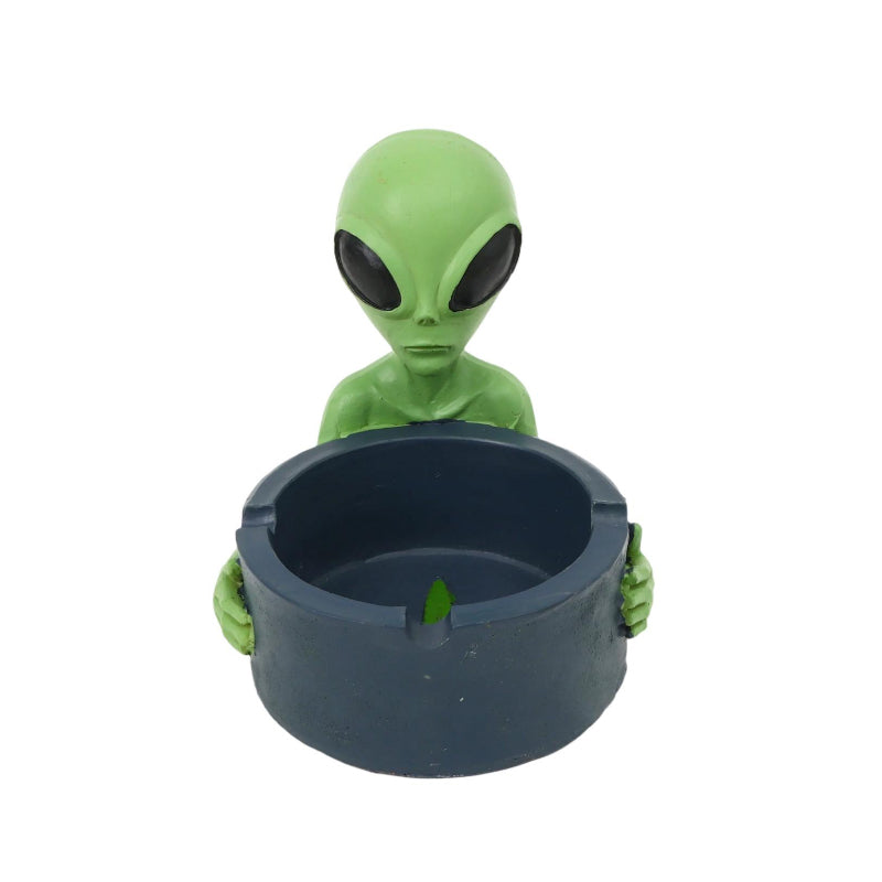 Resin Novelty UFO Alien Durable Decorative Resin Ashtray