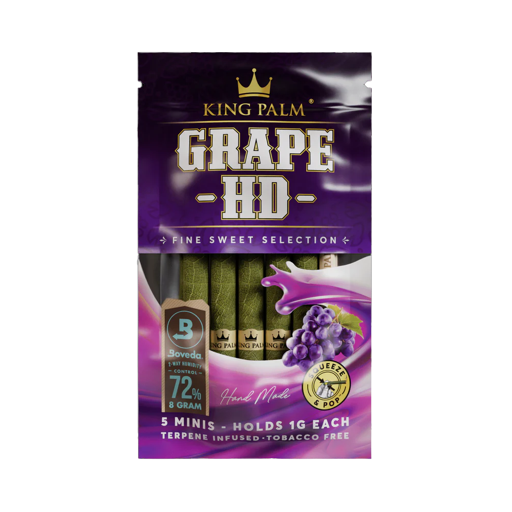 Kingpalm 5 pack Mini Rolls Grape HD