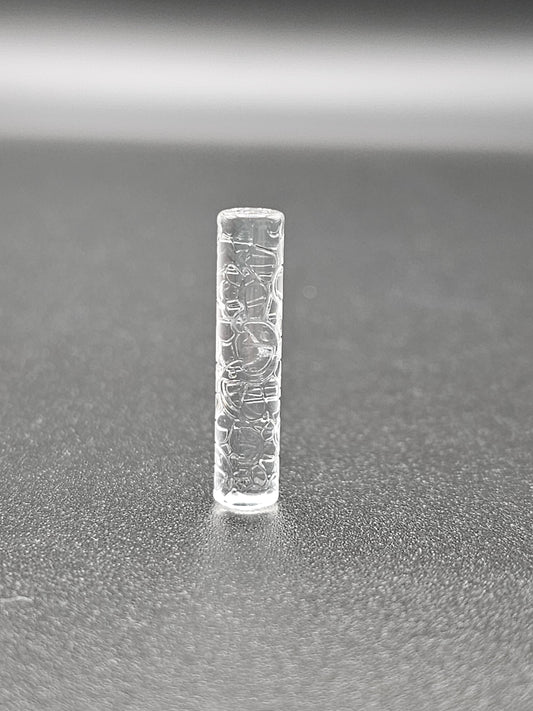 Solid Murakami Etched Quartz Pillar