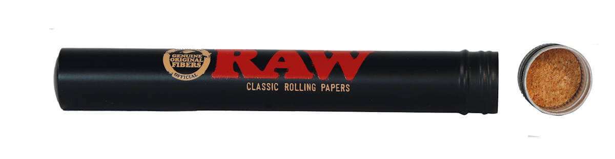 Raw Black Aluminium Doob Tube