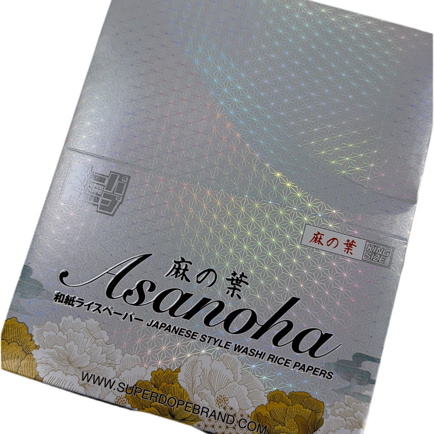 Super Dope ‘Asanoha' Rolling Papers - King Size (119*54mm) 64 Papers Per Pack
