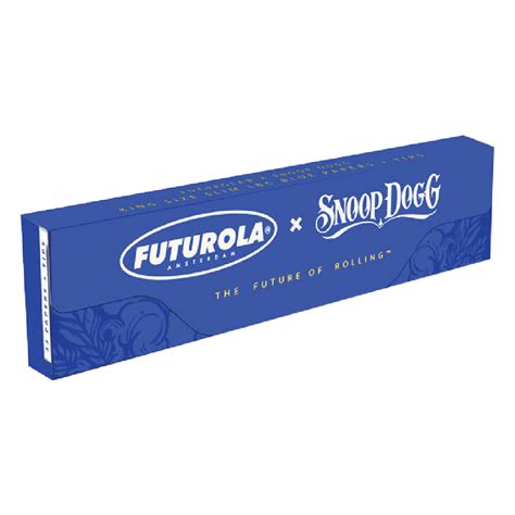 The Snoop Dogg X Futurola Rolling Paper + Filter Tips
