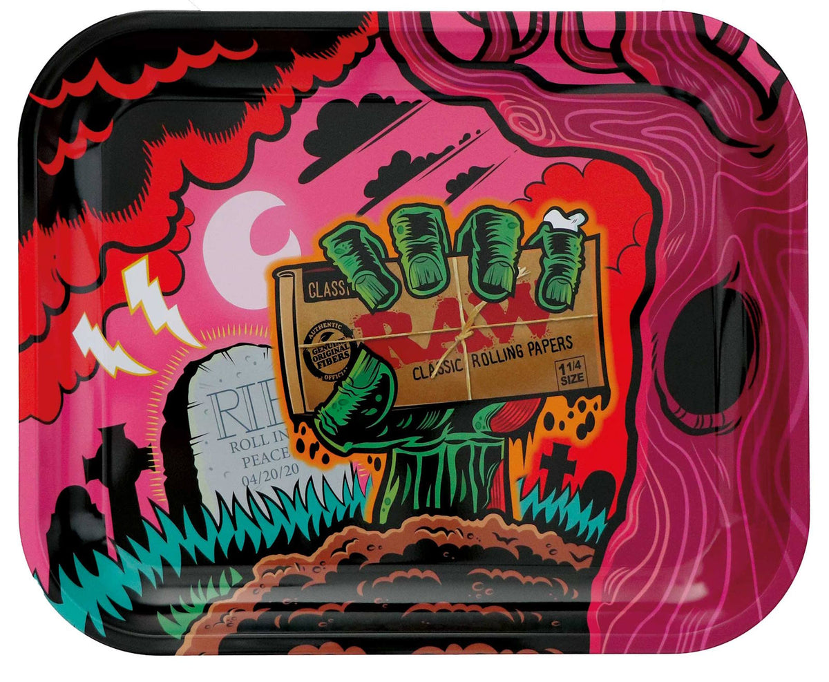 Raw Zombie Rolling Tray Large