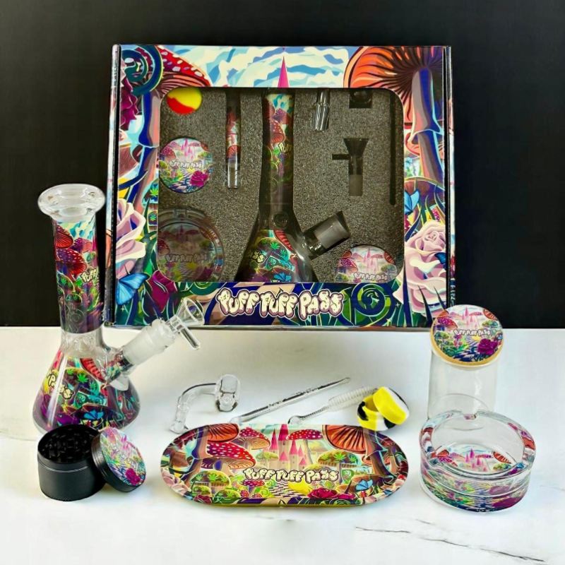 D&K Puff Puff Pass Smoking Gift Set 12Pcs