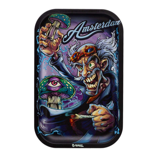 Amsterdam Mad Scientist Rolling Tray Medium