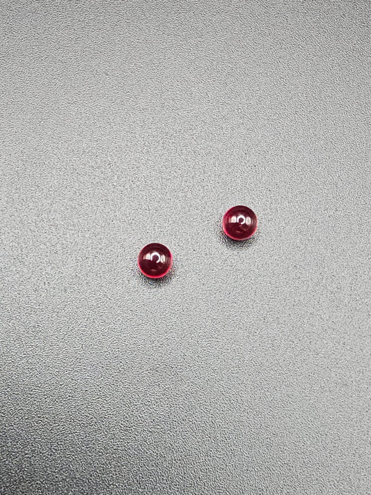 6mm Ruby Terp Pearls
