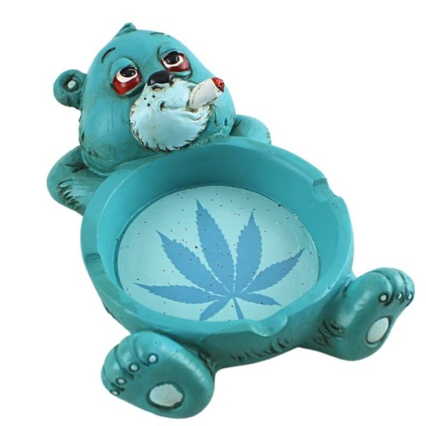 Wise Skies No Care Bear Ashtray - Blue