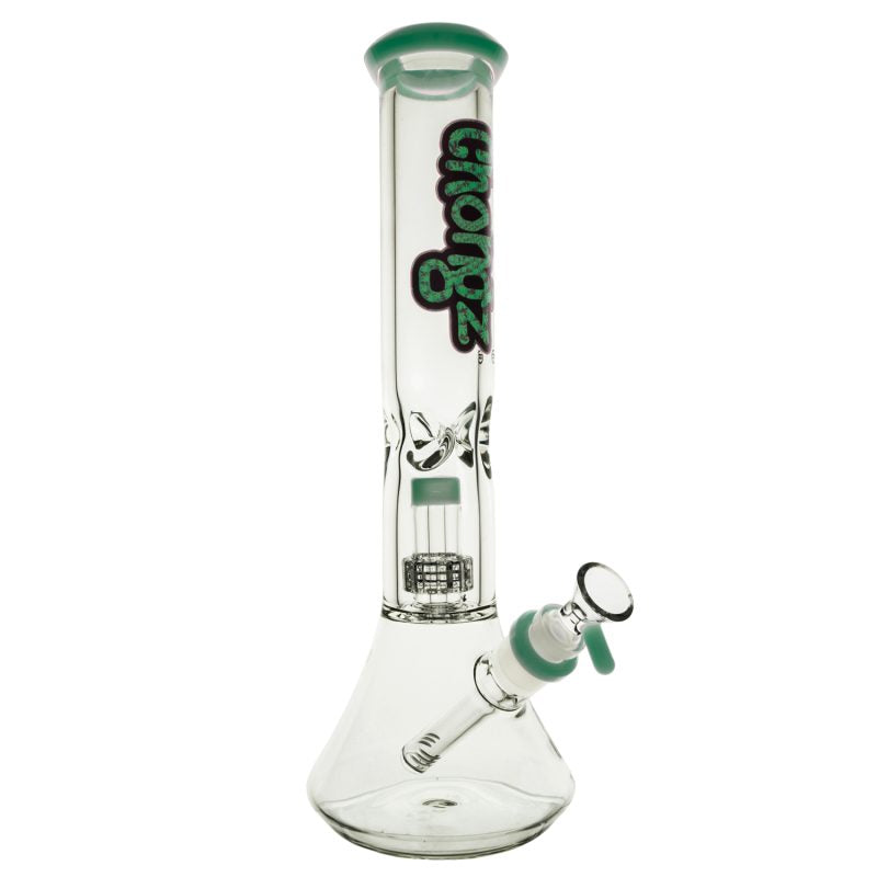 Chongz Glass “melvin” 7mm 35cm Milk Green Percolator Bong