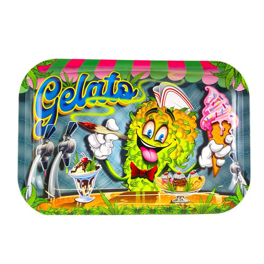 Gelato Rolling Tray Medium