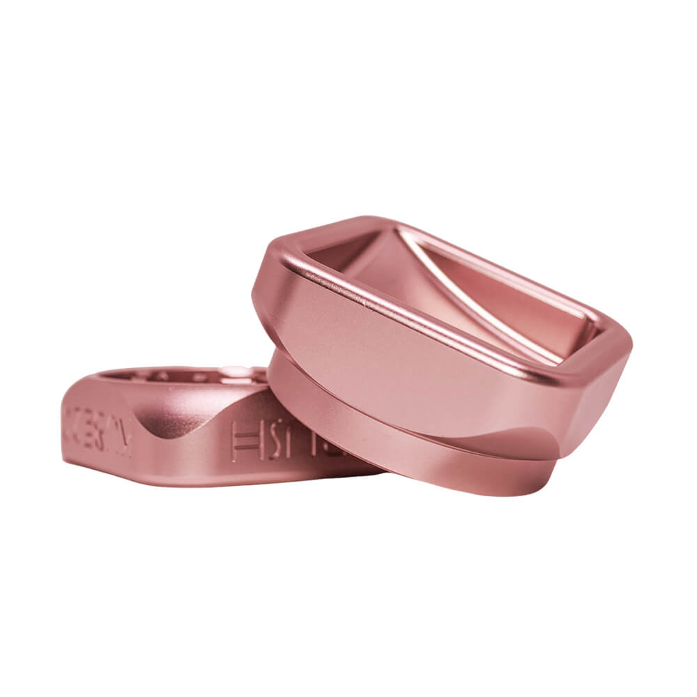 Krush Kube 2.0 Rose Gold Aluminium Grinder 2 Parts – 55mm