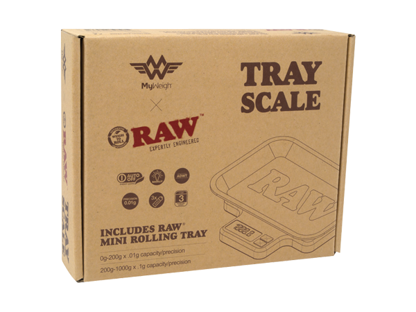 Raw x My Weigh Tray Scales