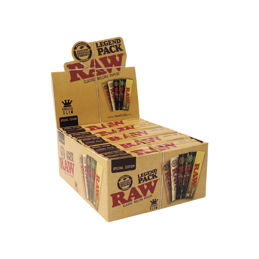 Raw Legend Pack King Size Slim Rolling Papers – Special Edition