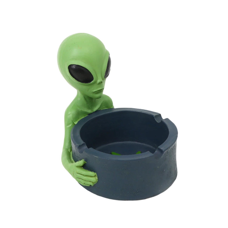 Resin Novelty UFO Alien Durable Decorative Resin Ashtray