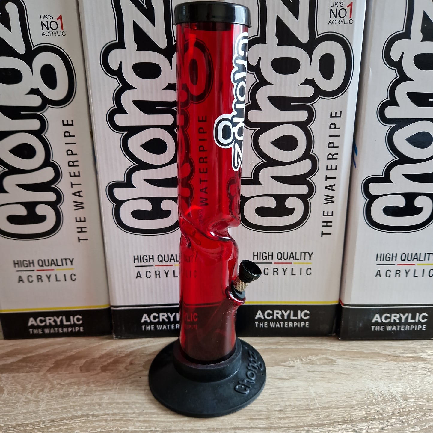 CHONGZ 30cm “Thunderstorm” Ice Straight Red