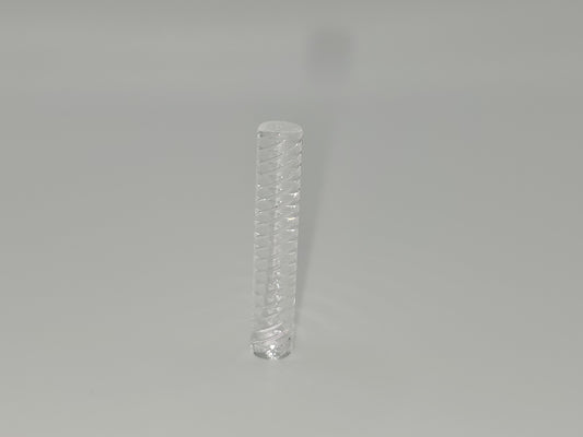 Spiral Quartz Pillar 5mm x 28mm