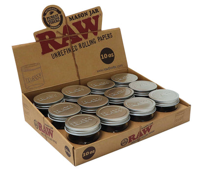 Raw Mason Jar 10 OZ