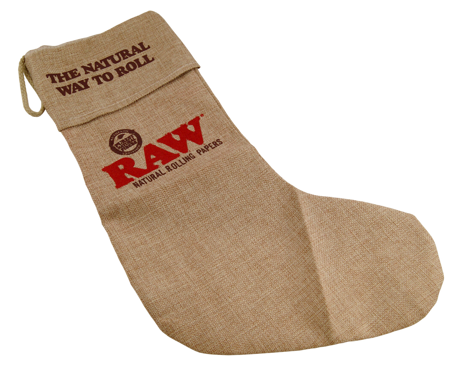 Raw Christmas Stocking