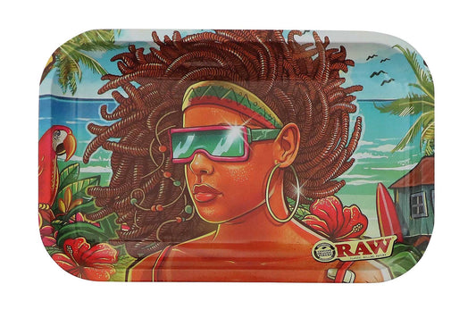 Raw Brazil Rolling Tray Medium