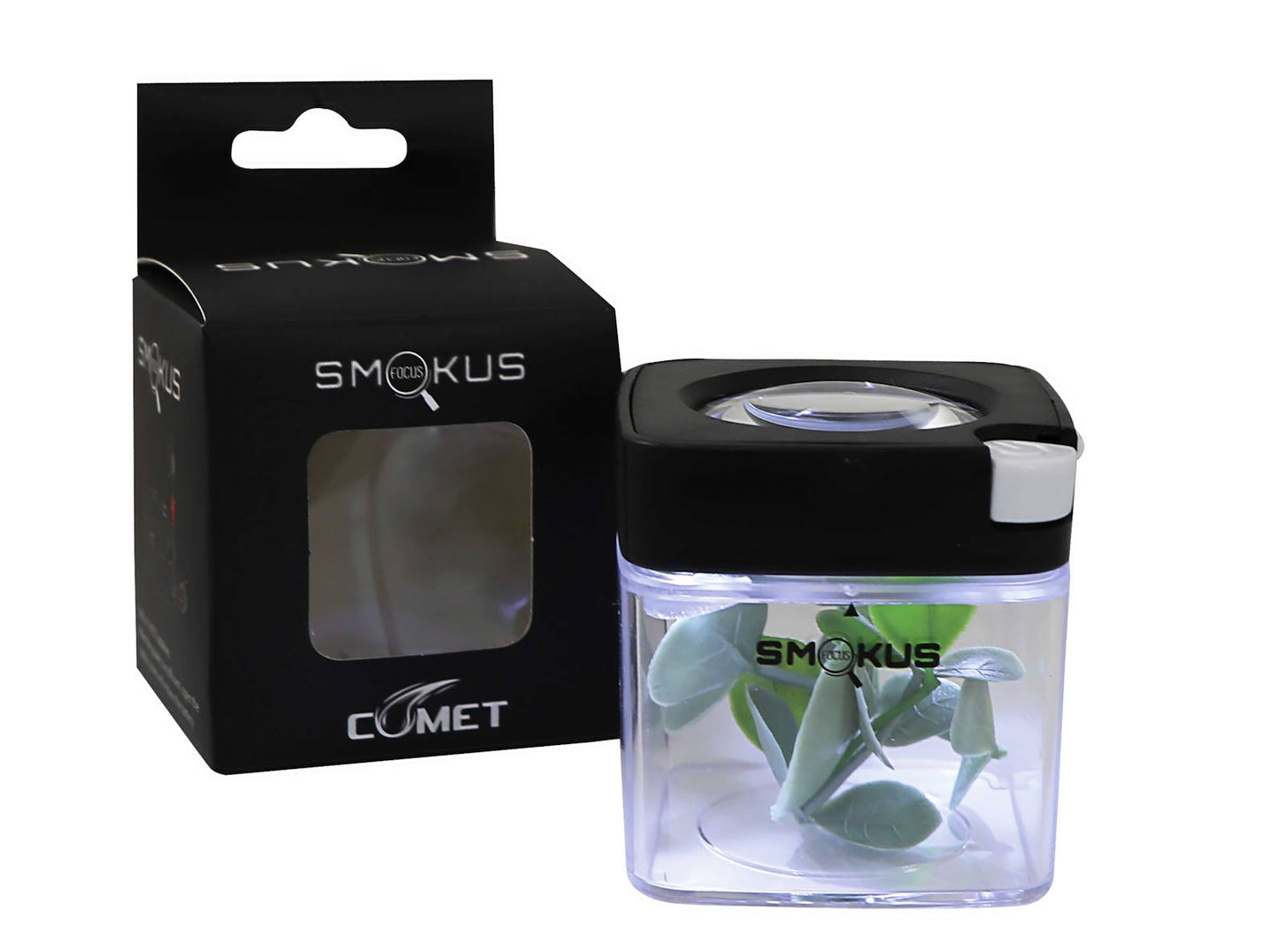 Smokus Focus Comet Black Mag Jar