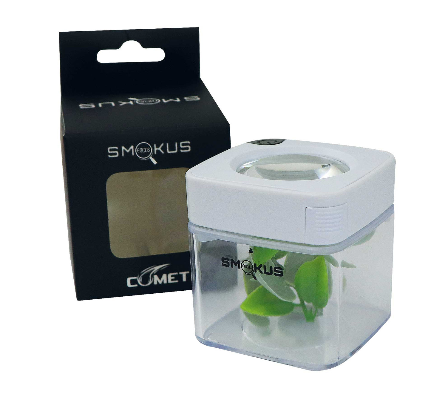 Smokus Focus Comet White Mag Jar