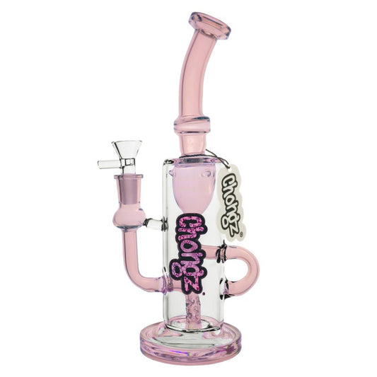 Chongz Glass “Tupelo” 25cm Pink Percolator