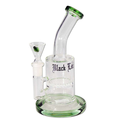 Black Leaf HoneyComb Bubbler Green 14mm