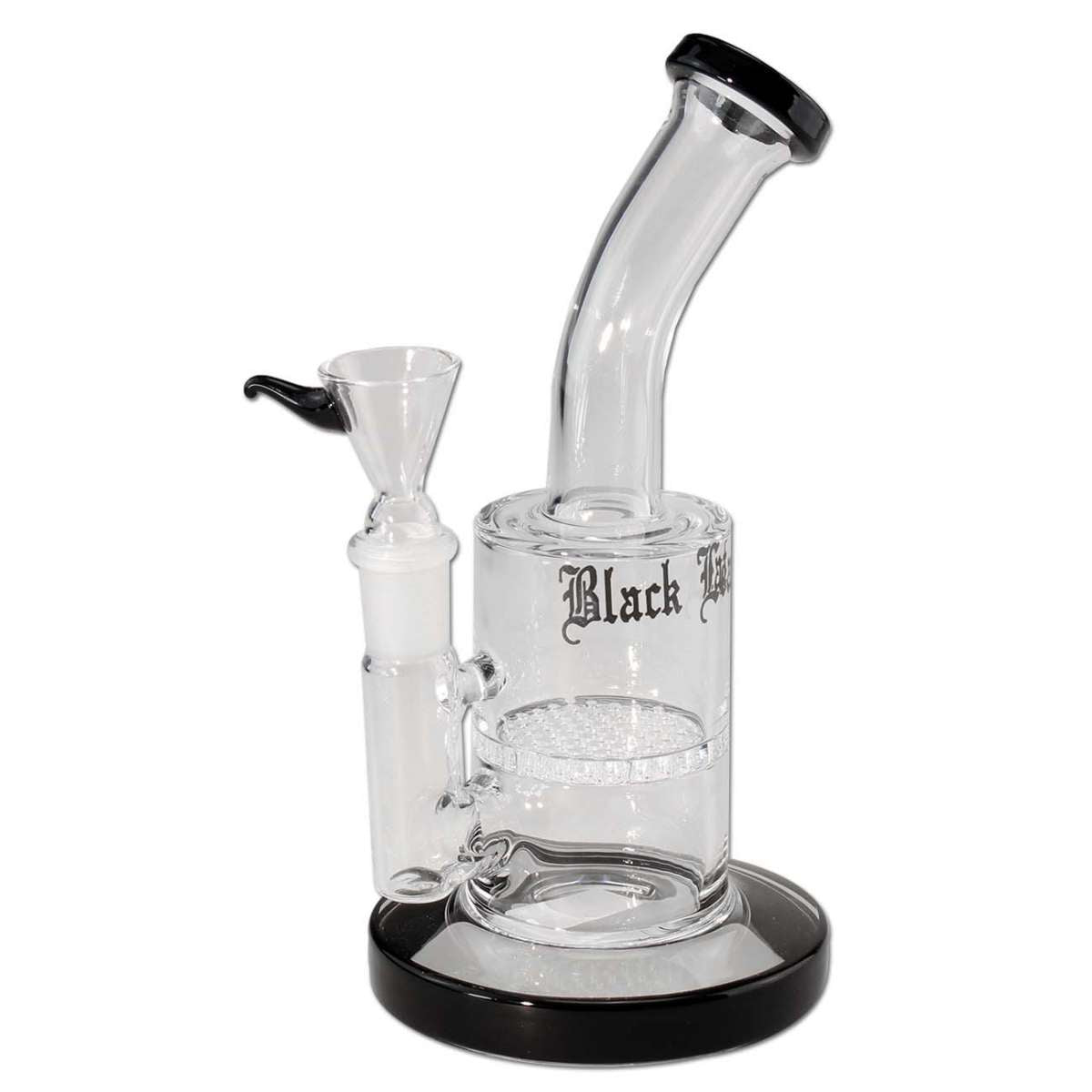 Black Leaf HoneyComb Bubbler Black 14mm