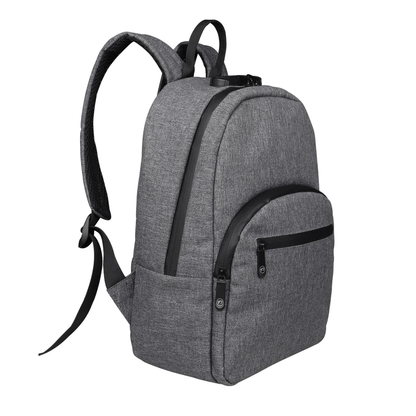 Smell Proof Backpack With Lock Grey - 34x25x12cm