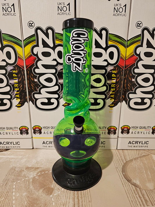 Chongz Rylan Q Green Acrylic Bong 30cm