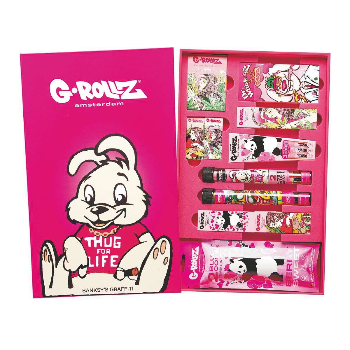G Rollz Pink Collection Gift Box