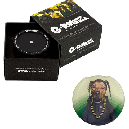 G-Rollz Pets Rock 'Rap' 4part Grinder - 53mm