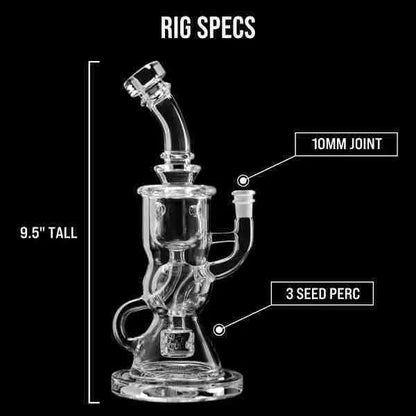 Ball Torus Klein (BTK) Dab Rig with Hard Case