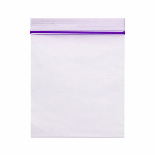 4cm x 4cm Zippy Bags Purple