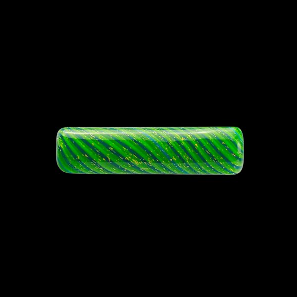 Green Swirl Dichro Pillar