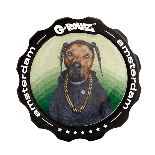 G-Rollz Pets Rock 'Rap' 4part Grinder - 53mm