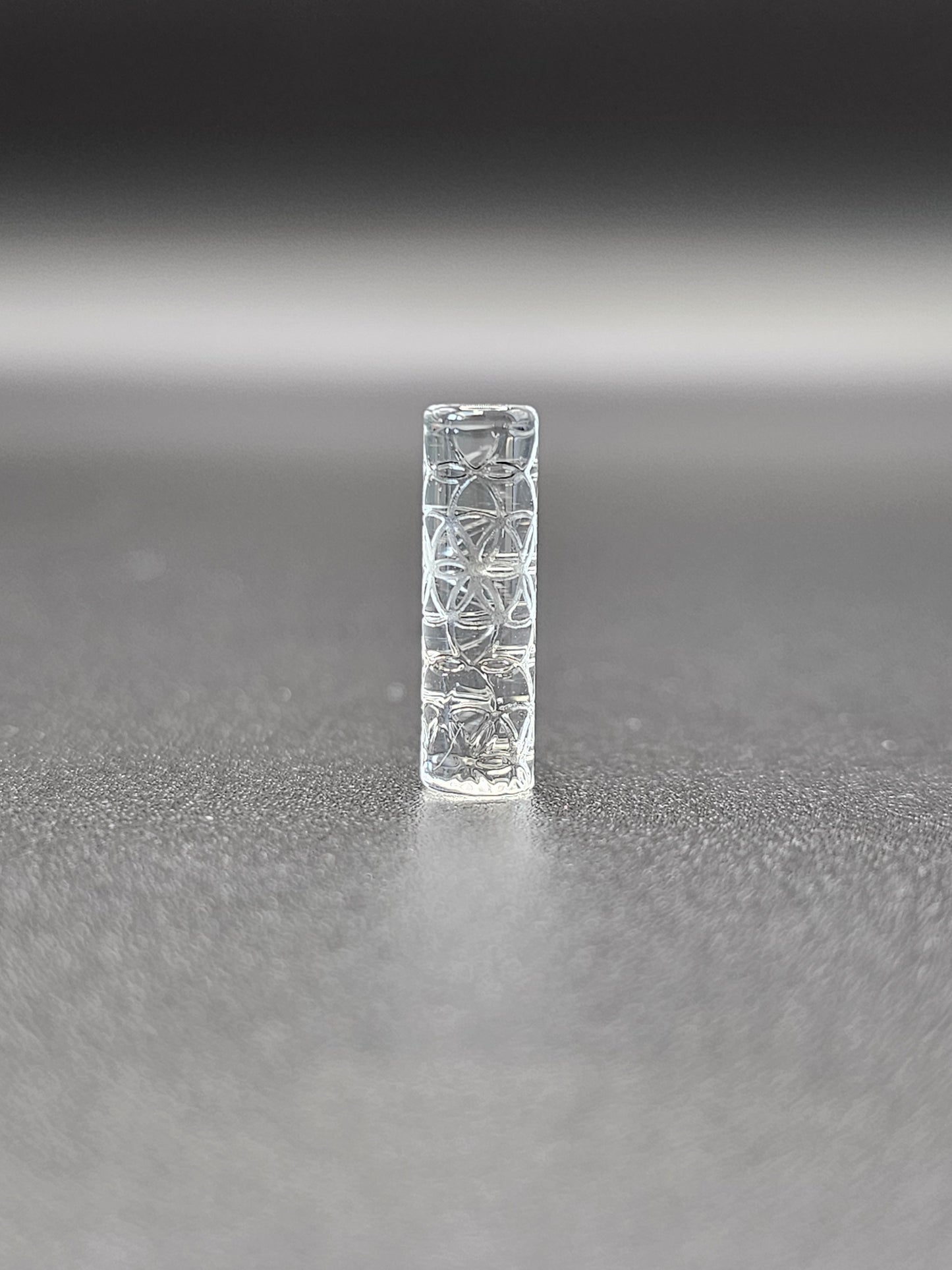 Seed Of Life Quartz Pillar 6mm x 20mm