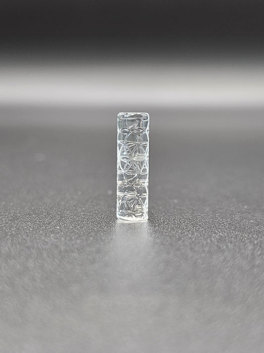 Seed Of Life Quartz Pillar 6mm x 20mm