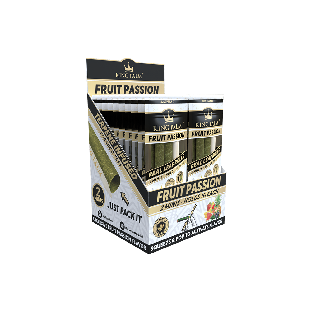 King Palm 2 Mini Rolls Fruit Passion