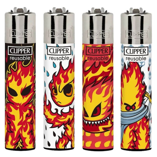 Clipper Lighters Classic Large Burningman