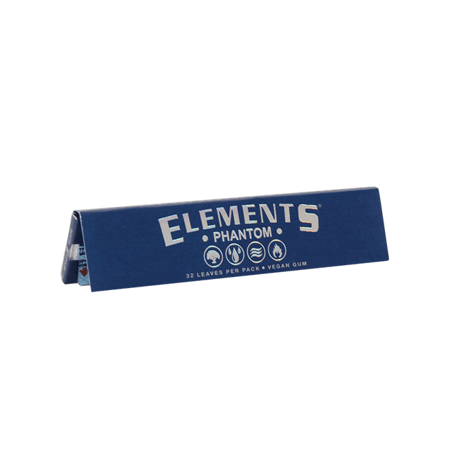 Elements Phantom King Size Slim Rolling Papers