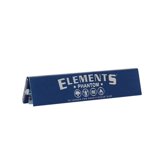 Elements Phantom King Size Slim Rolling Papers
