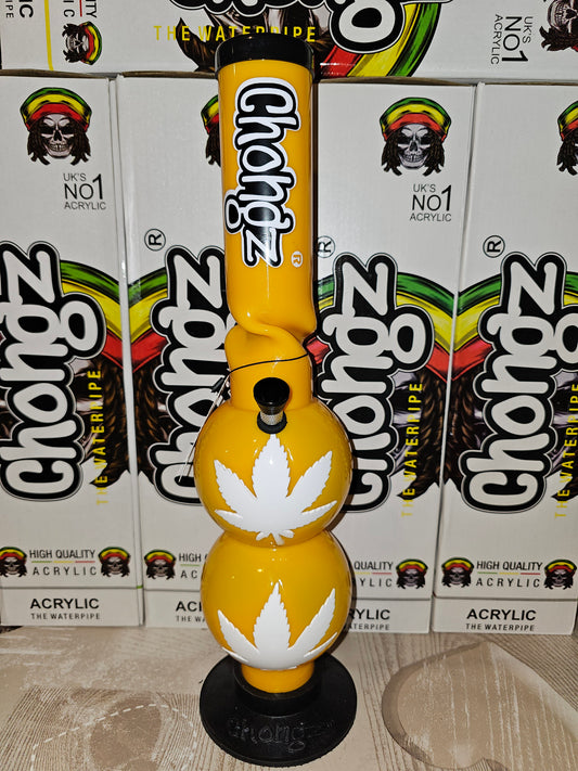 Chongz Run Away 40cm Acrylic Bong Orange