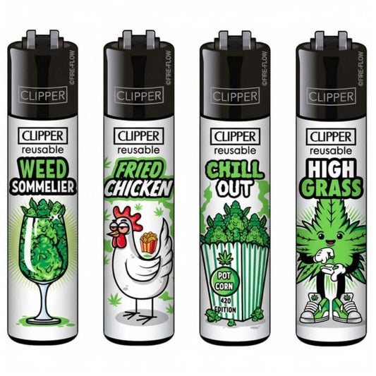 Clipper Lighters Classic Weed Slogan #10
