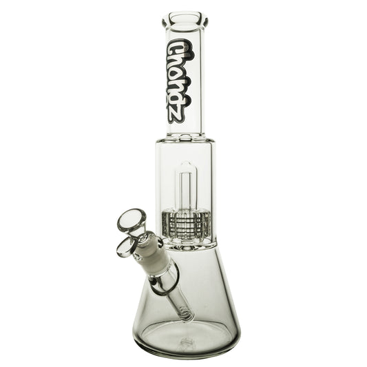 Chongz Glass “Dr Bob” 30cm 5mm Percolator Clear Ice Bong