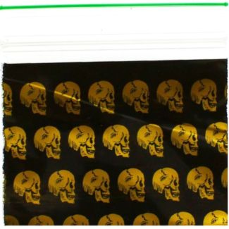 4cm x 4cm Baggies Skulls