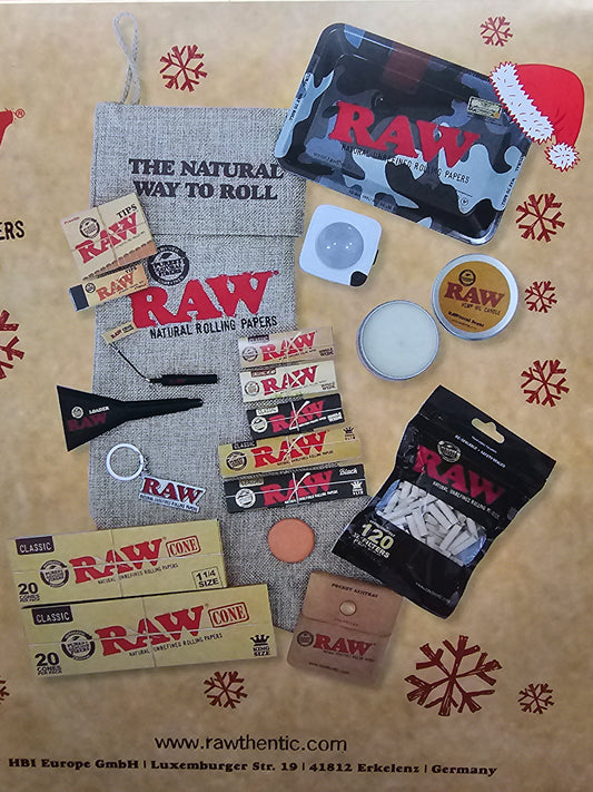 Raw Santa Sock