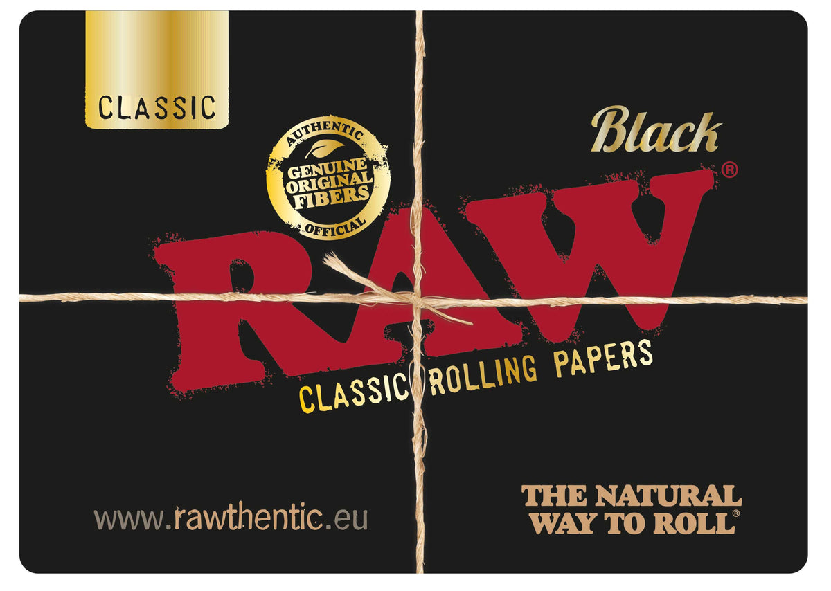 Raw Black Counter Mat