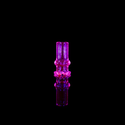 Pivot Tip Mouthpiece by Tokr Glass UV Pink