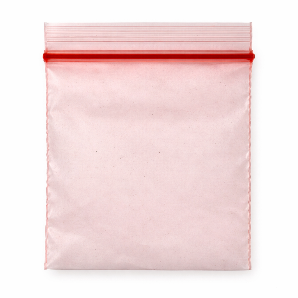 4cm x 4cm Zippy Bags Orange