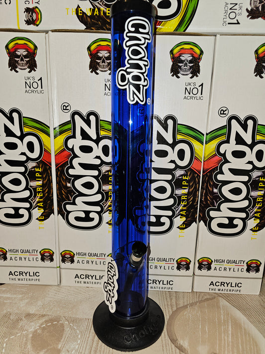 Chong Crapture 40cm Acrylic Bong Blue